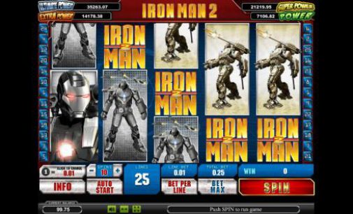 Iron man игровой автомат